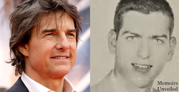 Tom Cruise and his Father Thomas Cruise Mapother III portrait