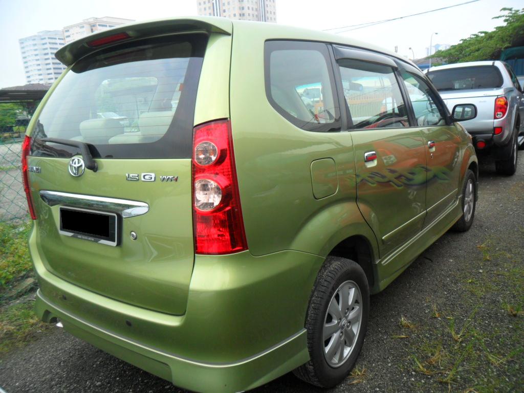 KERETA UNTUK DI JUAL: TOYOTA AVANZA 1.5G (A), YEAR 2007