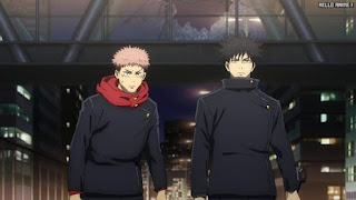 呪術廻戦 アニメ 2期11話 伏黒恵 虎杖悠仁 1年ズ Jujutsu Kaisen Episode 35 JJK