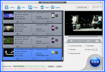 Serial WinX HD Video Converter Deluxe 5