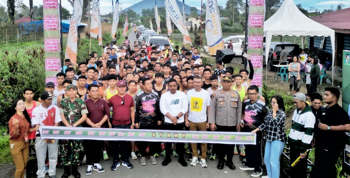 Event Haranggaol Fun Run 2023 Tingkatkan Kunjungan Wisata di Simalungun