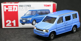 Tomica - 21 Honda Stepwgn, 紙盒裝