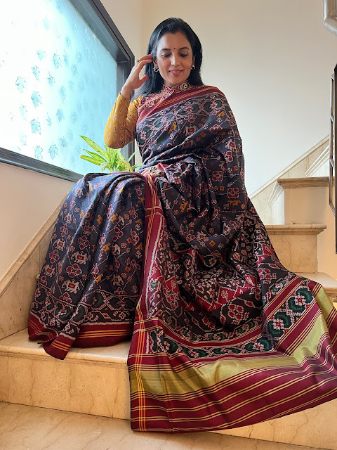 Semi patola saree