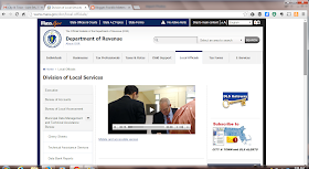 MA DOR Division of Local Services webpage