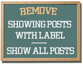 label, blogger, remove, how to