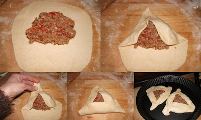 Fatayers de carne (empanadas libanesas)