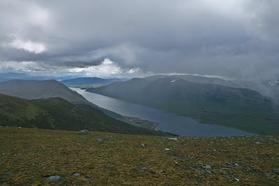 Loch Ericht from Beinn Udlamain