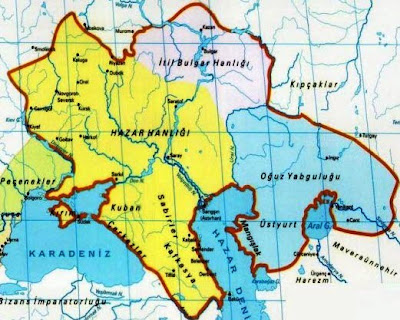 Bulgarlar a ait harita