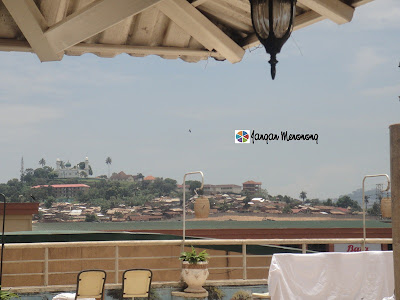 Muammar Ghadafi Mosque Uganda from Rooftop