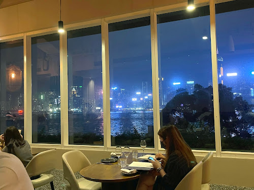 Hue Dining Bar at Hong Kong Museum of Art, modern Australian restaurant Harbour view