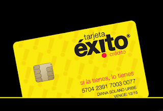 Tarjeta Éxito Pago en Linea PSE