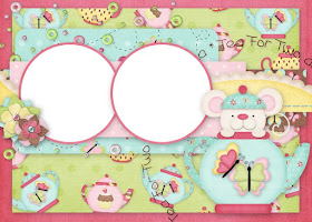 Frames from Tea and Cupcakes Clipart.