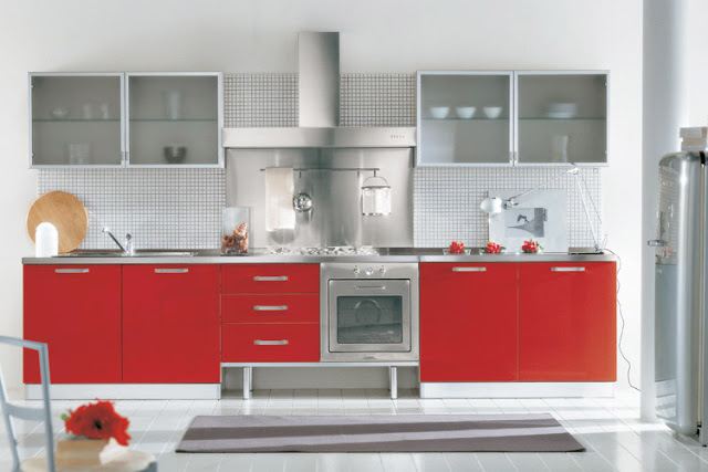 Red Kitchens