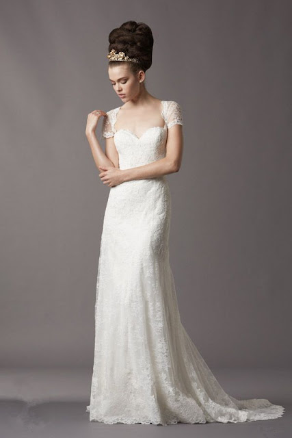 wedding dress with sleeves