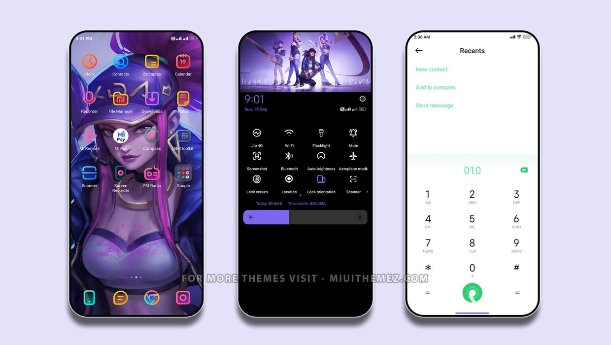 KDA Reloaded MIUI Theme
