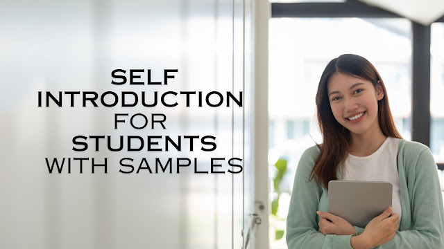 Self Introduction in English for Students