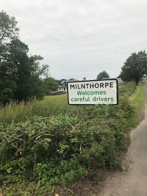 Milnthorpe sign