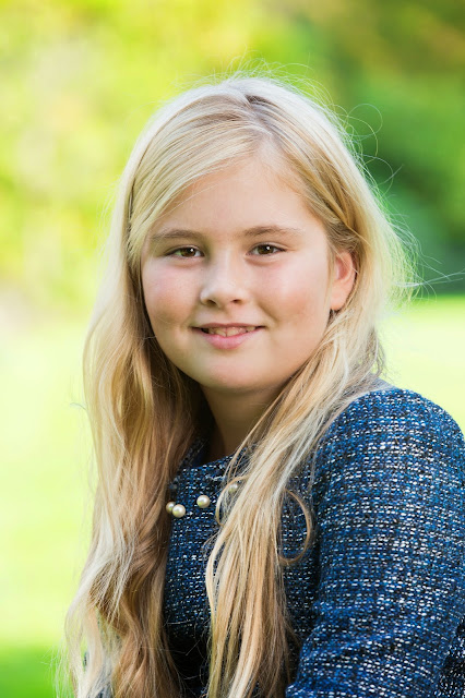 Princess Alexia, Princess Catharina-Amalia and Princess Ariane of The Netherlands 