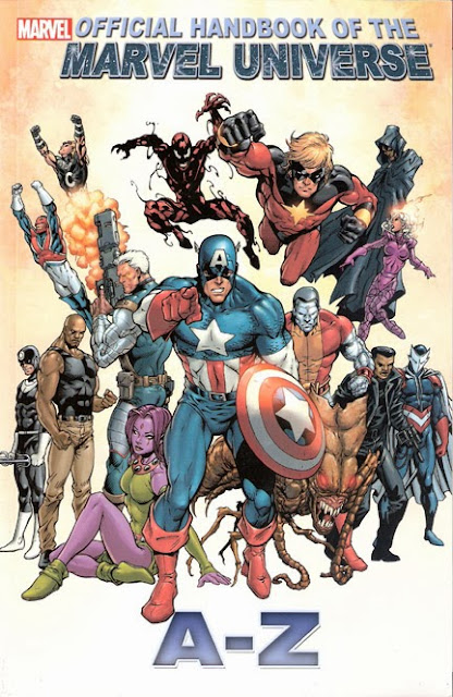 Official Handbook of the Marvel Universe, A to Z, v. 2 cover