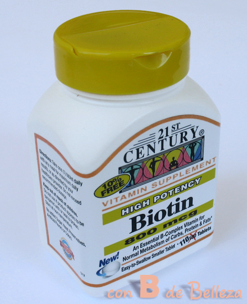 Review Biotin 21st Century Siglo XXI