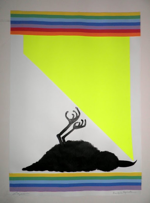 "PAJARO" OBRA SOBRE PAPEL