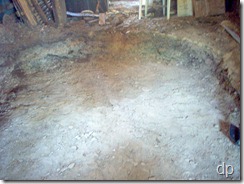 floor excavation