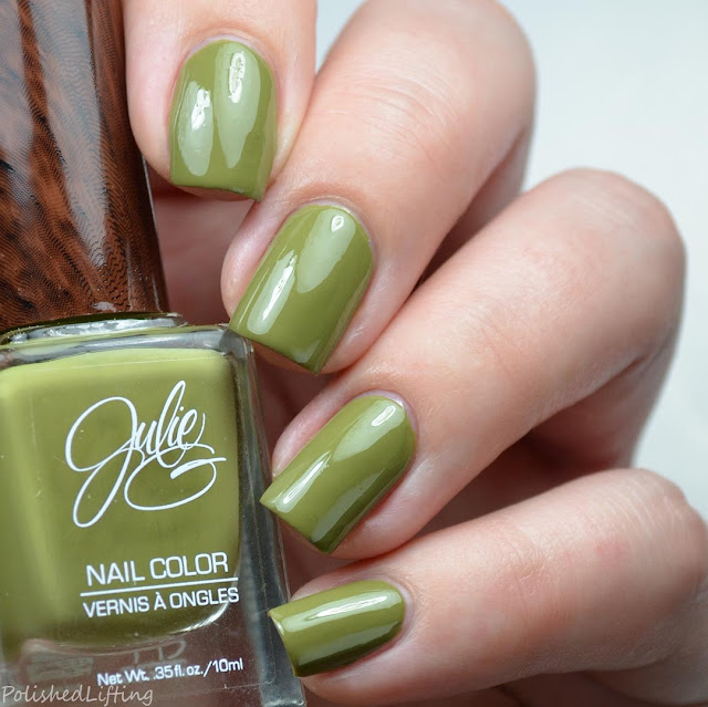 olive green nail polish