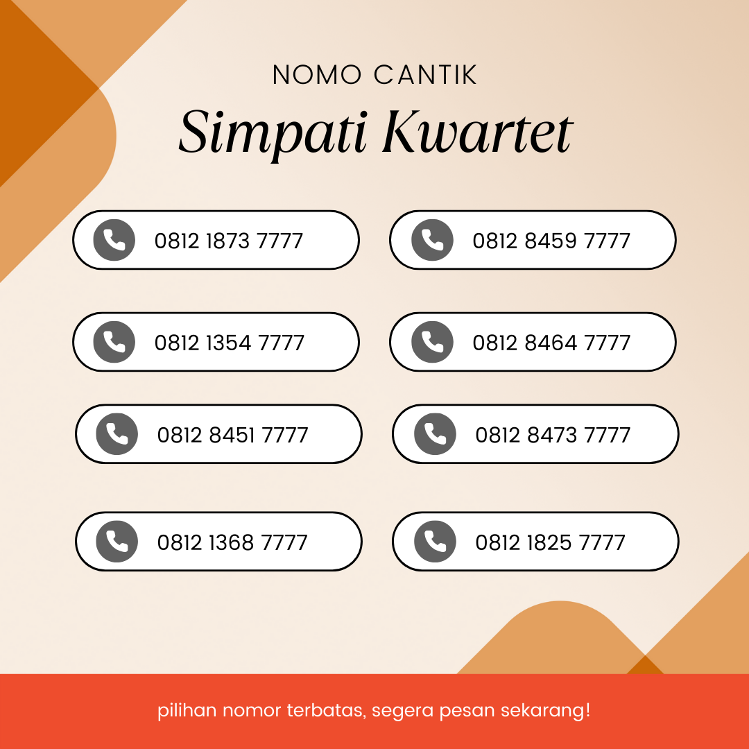 Nomor Cantik Simpati 7777 Telkomsel Prabayar