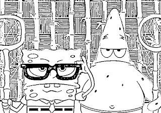 spongebob coloring pages