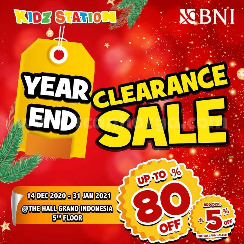 Kidz Station Year End Clearance Sale – Disc. up to 80% off*