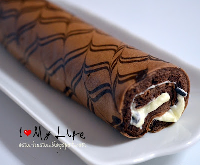 HaSue: I Love My Life: Resepi: Swiss Roll Chocolate with 