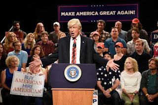 Alec Baldwin's 'black people love me' remark draws Twitter comparisons to President Trump