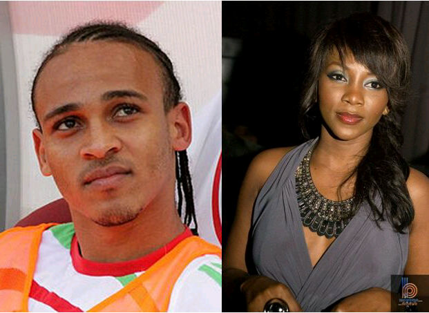 Nollywood Star, Genevieve Nnaji & Nigeria's Striker, Osaze Odemwingie Grab N50m Endorsement Deals