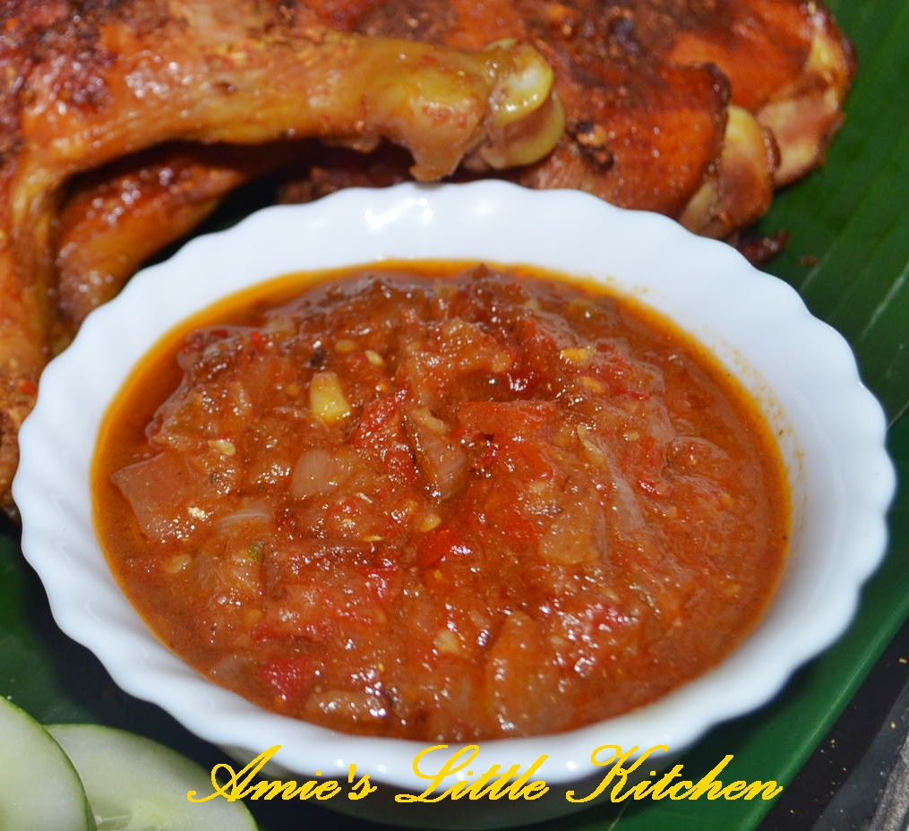 AMIE'S LITTLE KITCHEN: Nasi Goreng Ayam Penyet (Versi 