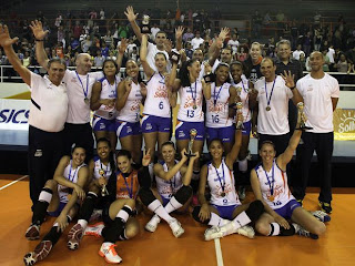 Osasco Tetracampeão Sul-Americano Feminino de Voleibol 2012