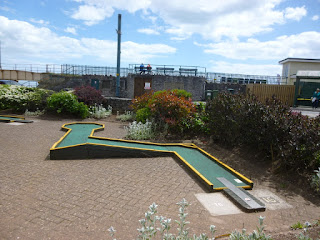 Mini Golf course at Tucks Plot in Dawlish, Devon