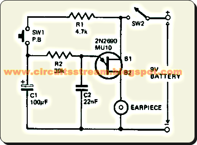  Simple Toy Siren Circuit Diagram