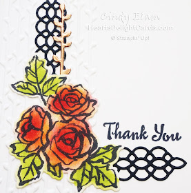 Heart's Delight Cards, Petal Palette, Thank You, Stampin' Up!