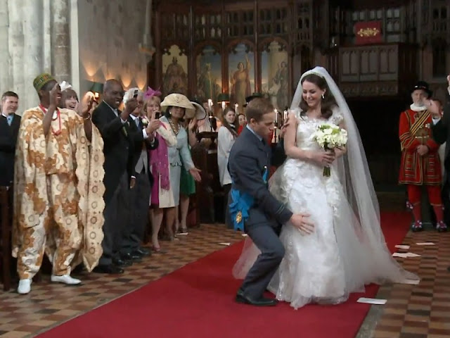 Funny Royal Wedding Pics