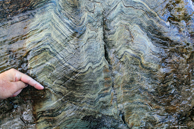 Glarus Thrust fault Switzerland Swiss Alps geology travel hiking mountains copyright RocDocTravel.com