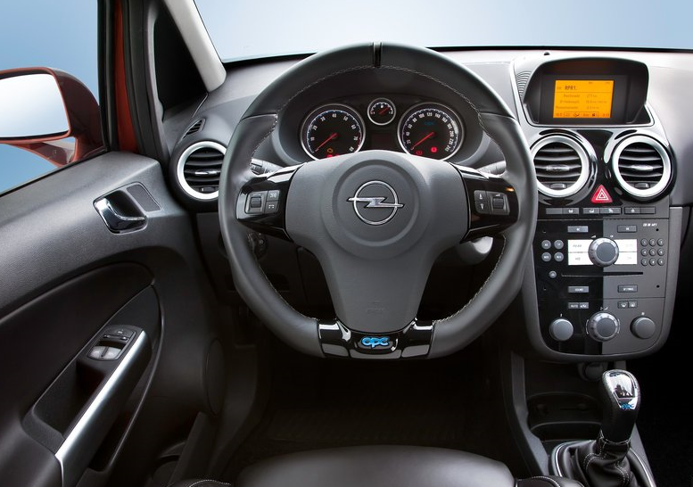 2011 Opel Corsa OPC Nurburgring interior