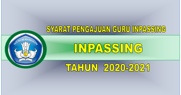 Hasil gambar untuk Syarat Pengajuan Inpassing Guru 2020