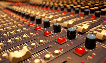 mixing console