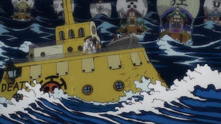 ワンピース アニメ 980話 ハートの海賊団 海賊船 ONE PIECE Episode 980