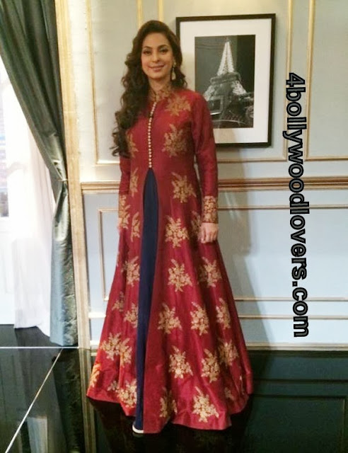 The gorgeous Juhi Chawla from Koffee With Karan sets