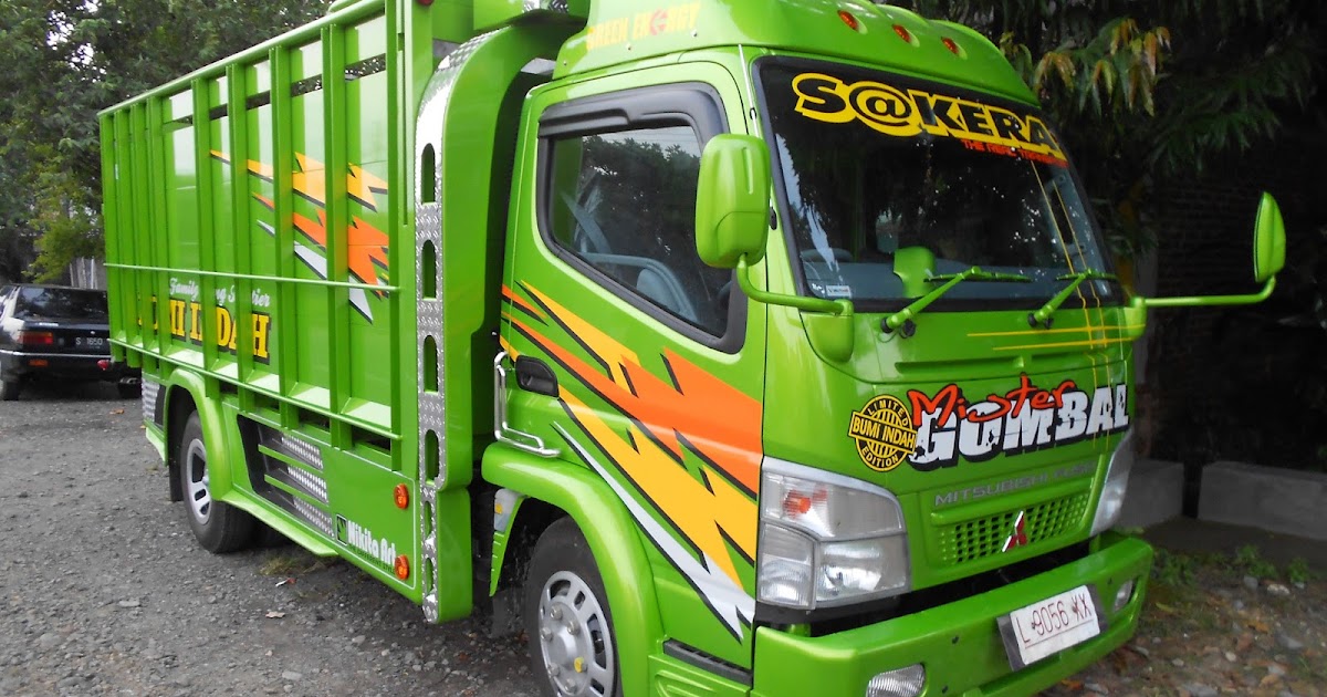 Gambar Animasi  Truk  Canter  Modifikasi Gambar Animasi  Keren