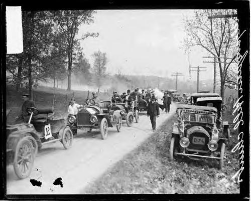 Algonquin Hill Climbing Contest 1908. Chicago