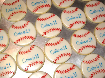 Baseballs Cookies