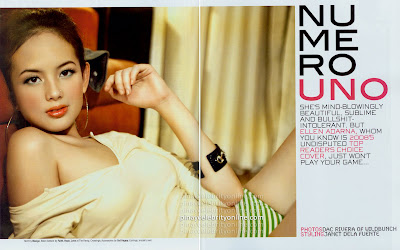 Ellen Adarna UNO Magazine October Scanned Photo