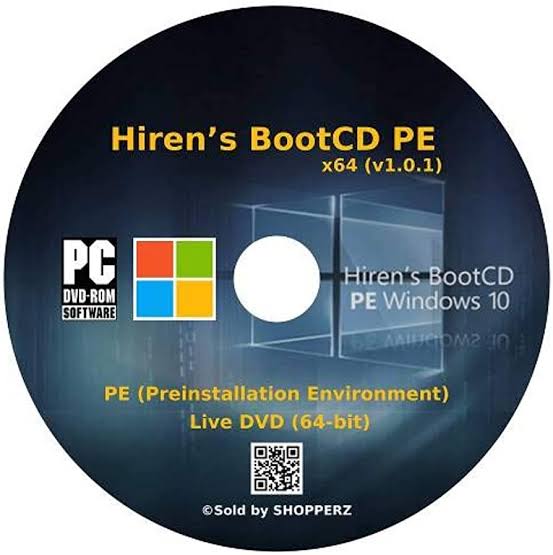 RESET WINDOWS 10 PASSWORD USING HIREN